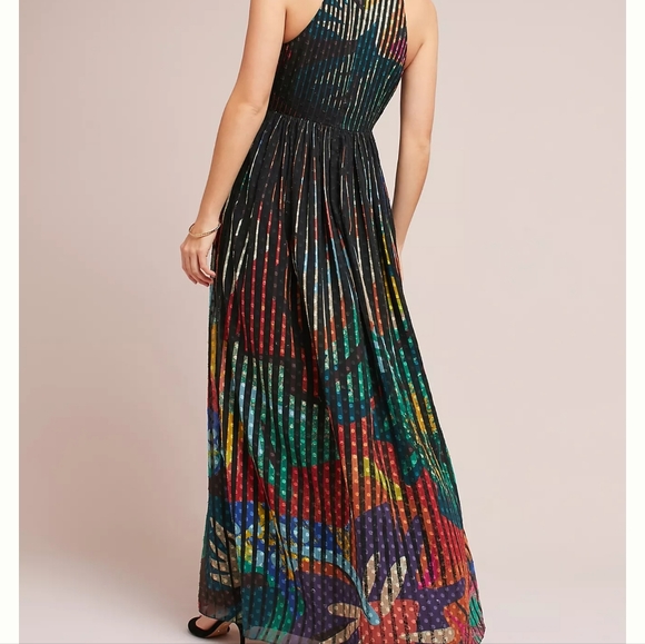 Geisha Designs (Anthropologie) Multi Color Maxi Dress - Picture 3 of 5